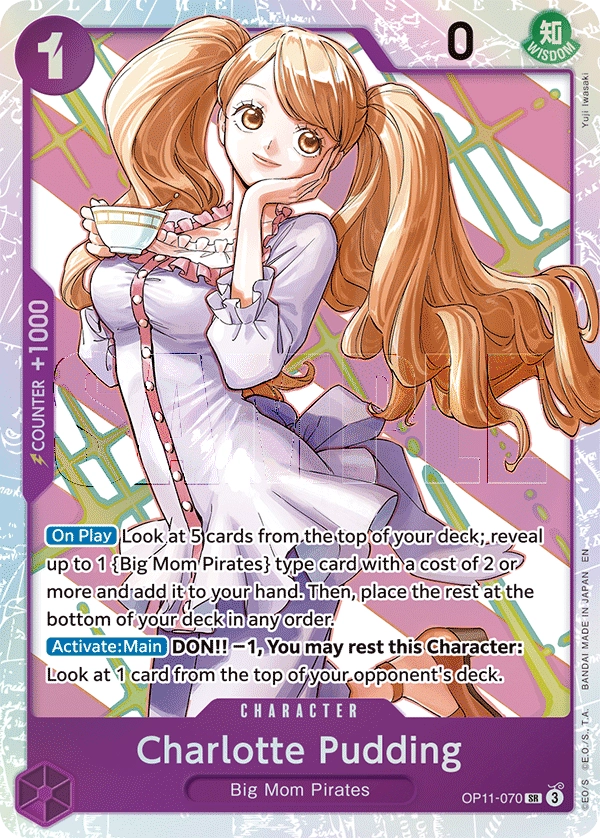 Carta Charlotte Pudding (OP11-070)