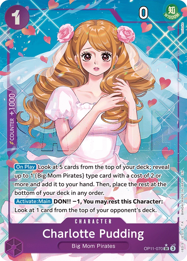 Carta Charlotte Pudding (OP11-070)