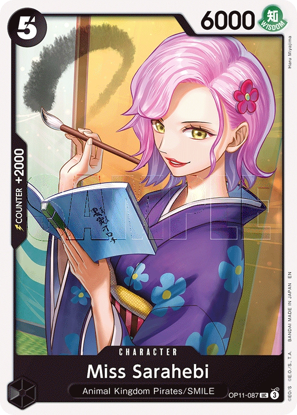 Carta Miss Sarahebi (OP11-087)