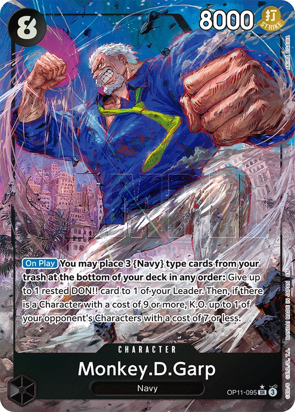 Carta Monkey.D.Garp (OP11-095)