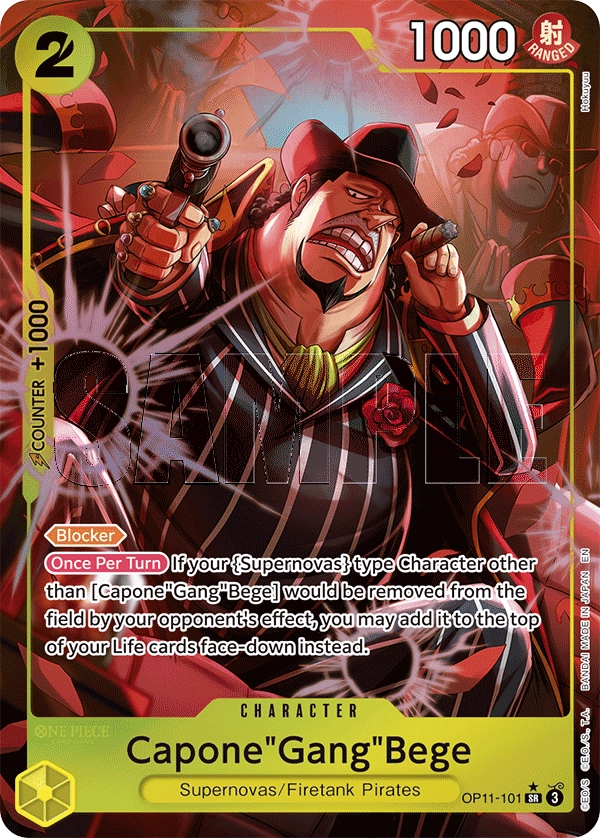 Carta Capone"Gang"Bege (OP11-101)