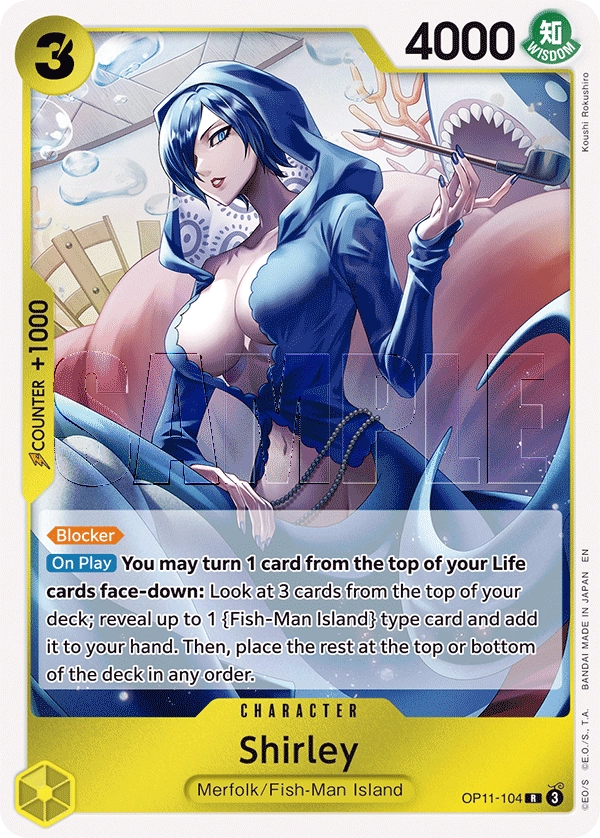 Carta Shirley (OP11-104)