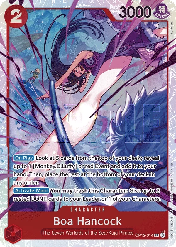 Carta Boa Hancock (OP12-014)