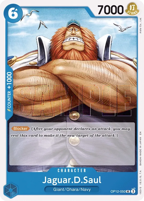 Carta Jaguar.D.Saul (OP12-050)