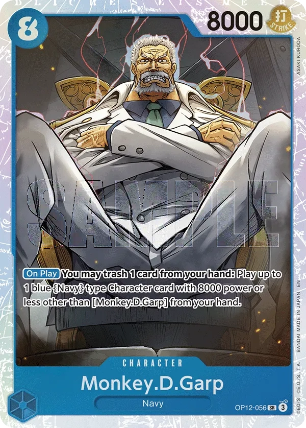 Carta Monkey.D.Garp (OP12-056)