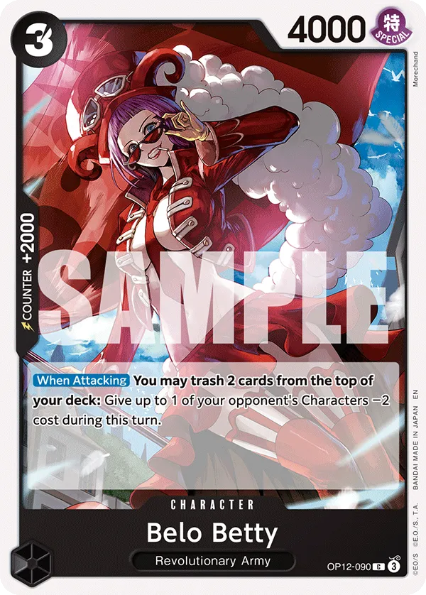 Carta Belo Betty (OP12-090)