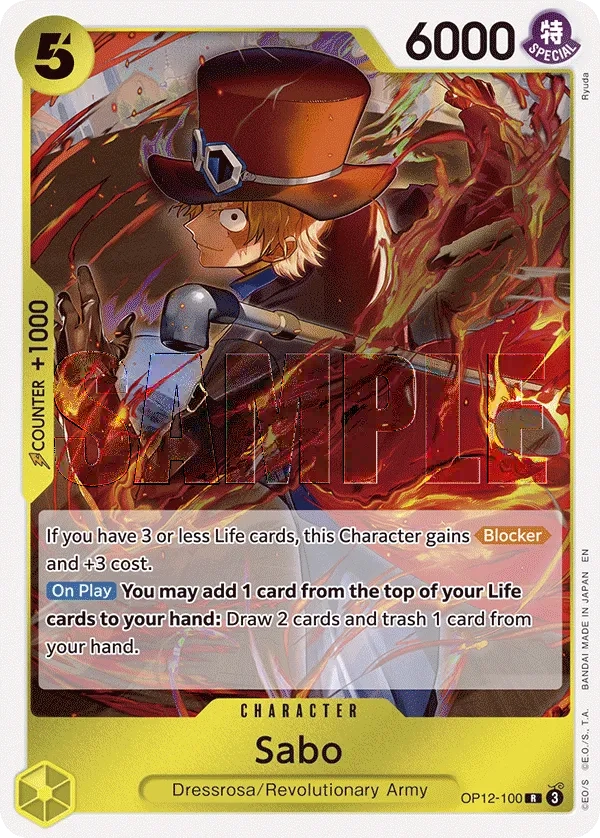 Carta Sabo (OP12-100)