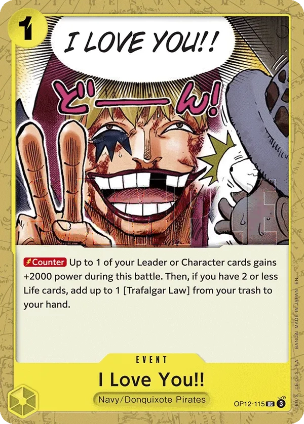 Carta I Love You!! (OP12-115)