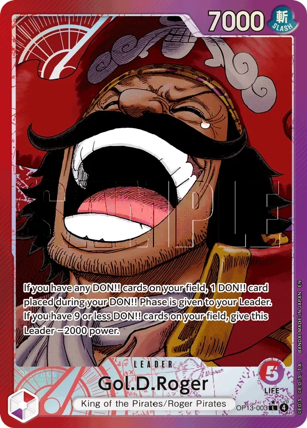 Carta Gol.D.Roger (OP13-003)