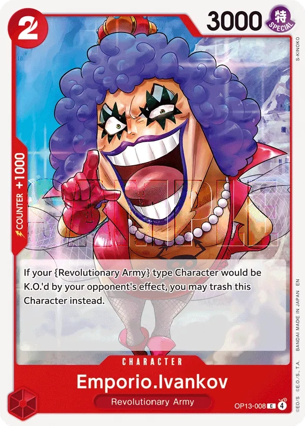 Carta Emporio.Ivankov (OP13-008)