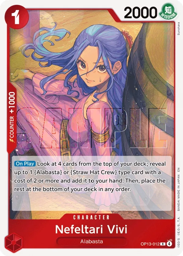 Carta Nefeltari Vivi (OP13-012)