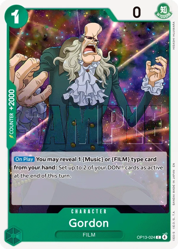 Carta Gordon (OP13-024)