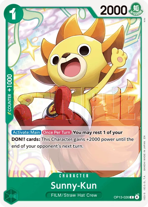 Carta Sunny-Kun (OP13-026)