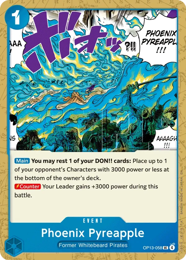 Carta Phoenix Pyreapple (OP13-058)