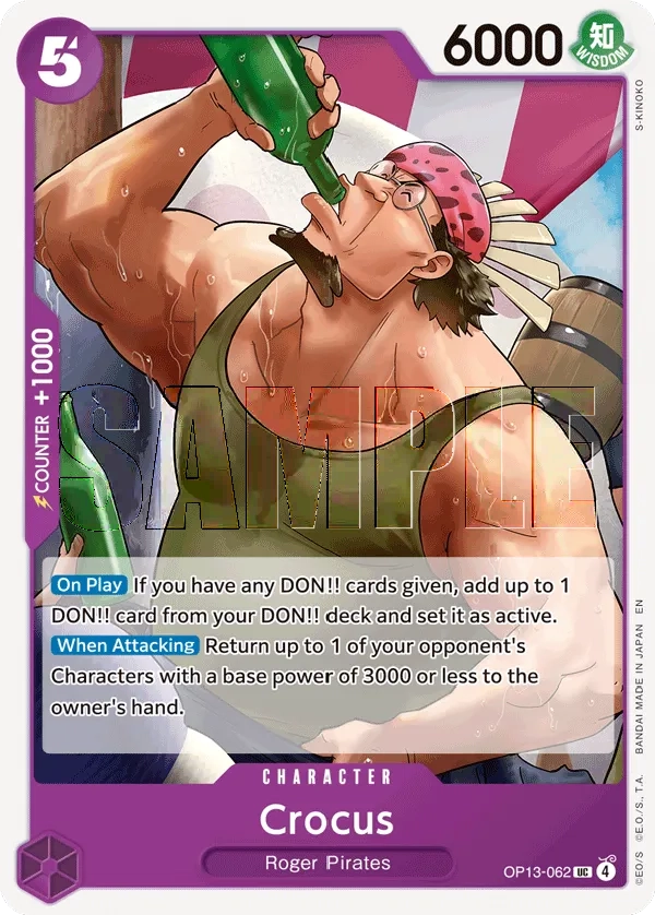 Carta Crocus (OP13-062)