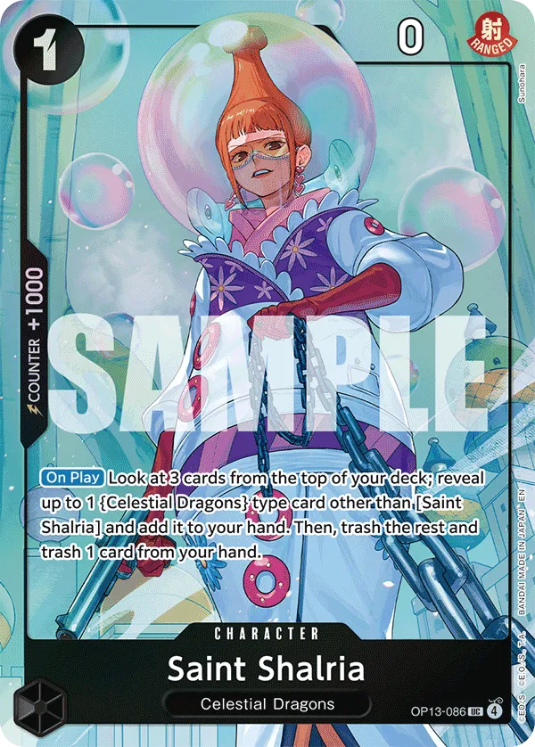 Carta Saint Shalria (OP13-086)