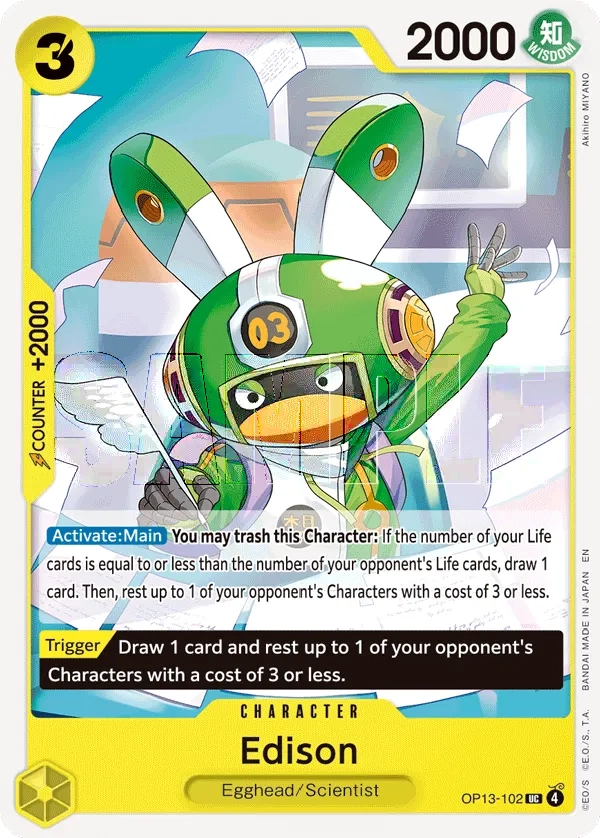 Carta Edison (OP13-102)