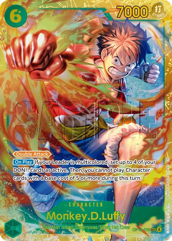 Carta Monkey.D.Luffy (OP13-118)