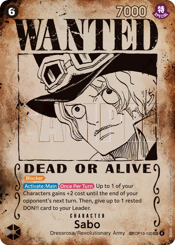 Carta Sabo (OP13-120)