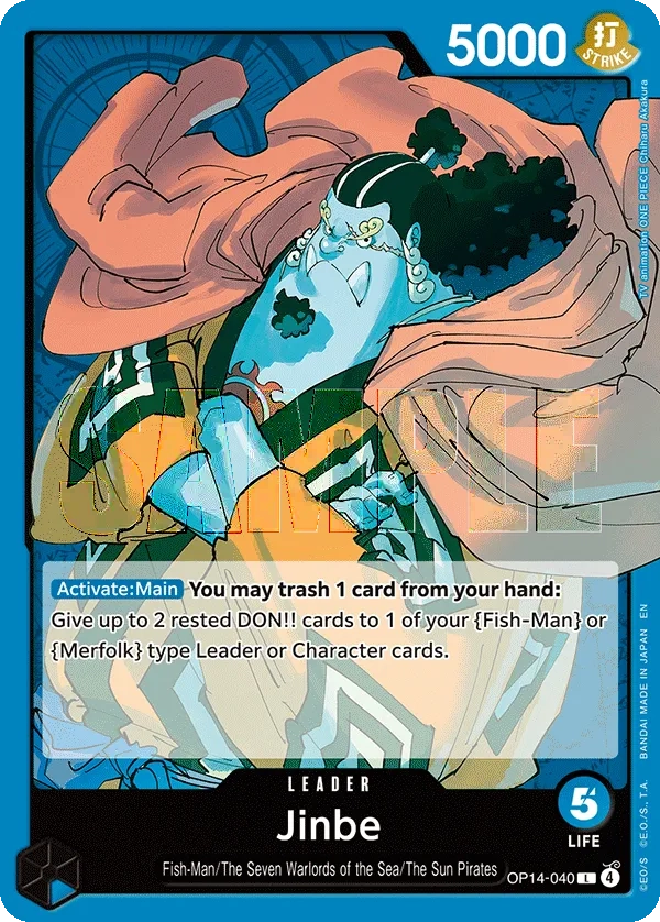 Carta Jinbe (OP14-040)