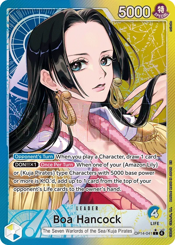 Carta Boa Hancock (OP14-041)