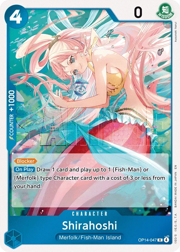 Carta Shirahoshi (OP14-047)