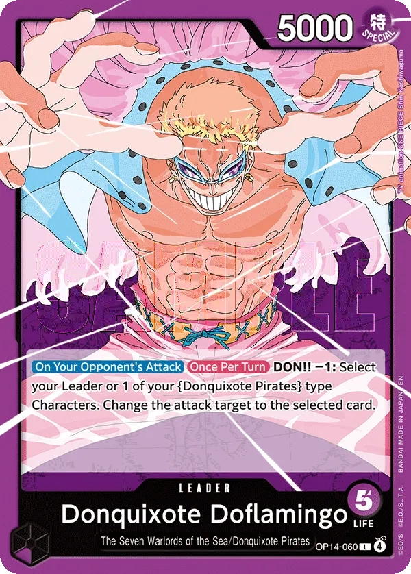 Carta Donquixote Doflamingo (OP14-060)