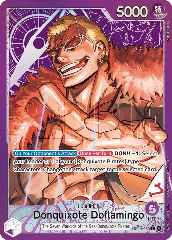 Carta Donquixote Doflamingo (OP14-060)