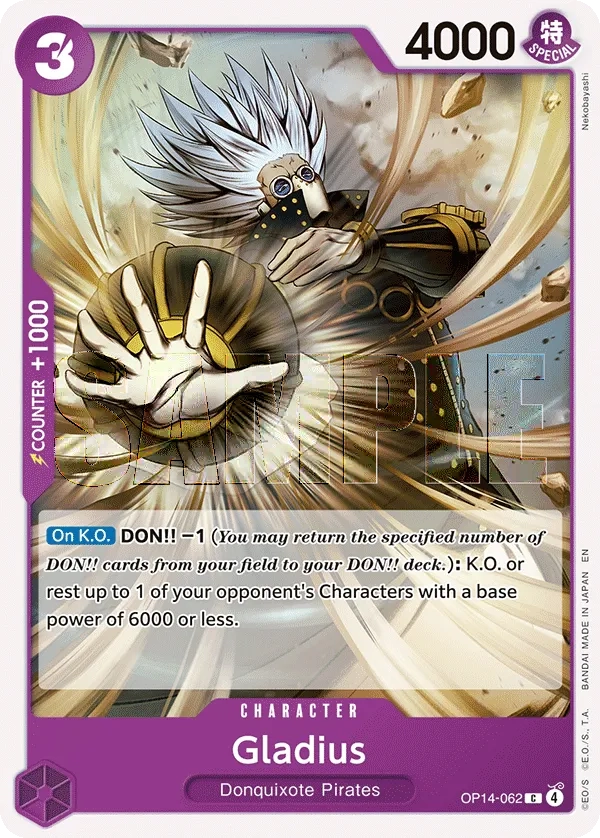 Carta Gladius (OP14-062)