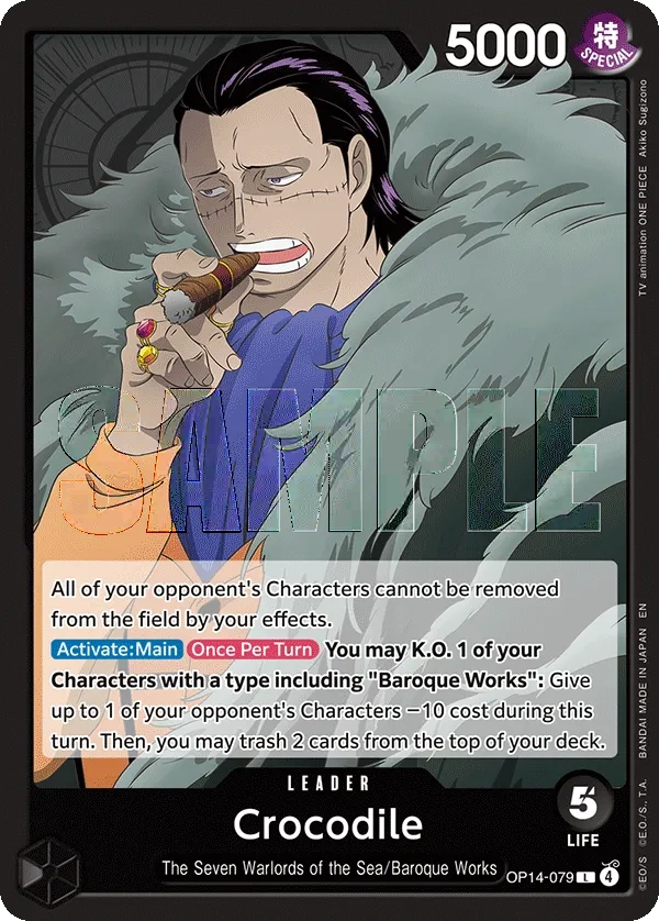 Carta Crocodile (OP14-079)