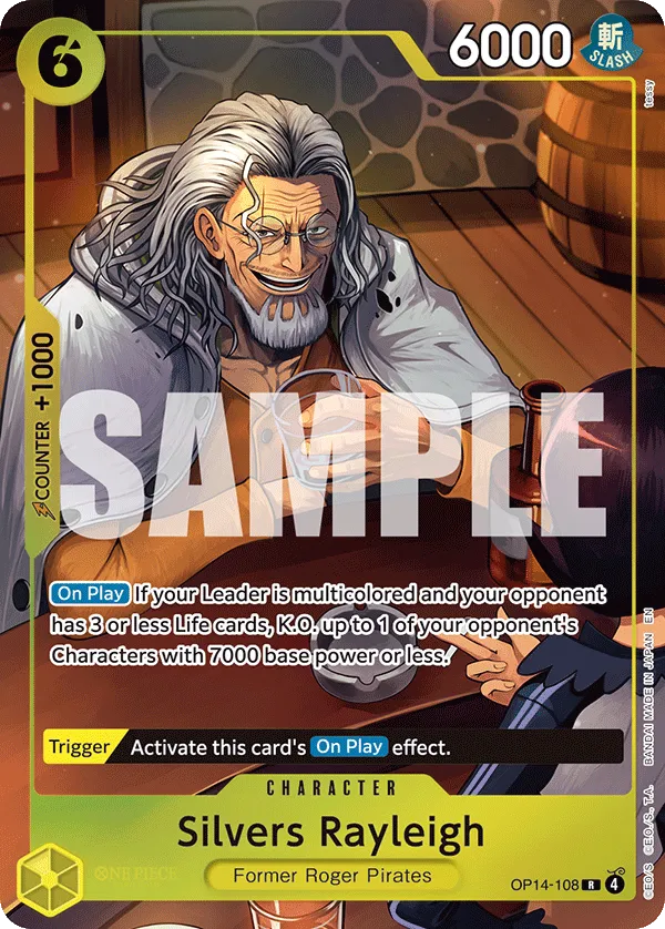 Carta Silvers Rayleigh (OP14-108)