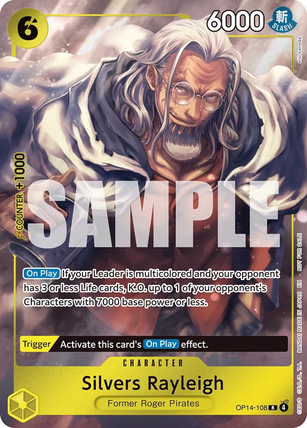 Carta Silvers Rayleigh (OP14-108)