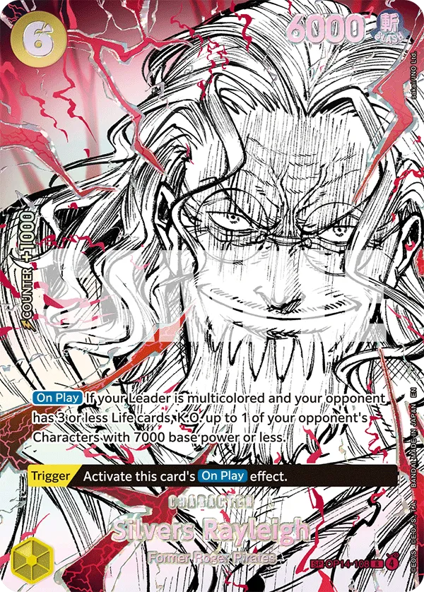 Carta Silvers Rayleigh (OP14-108)