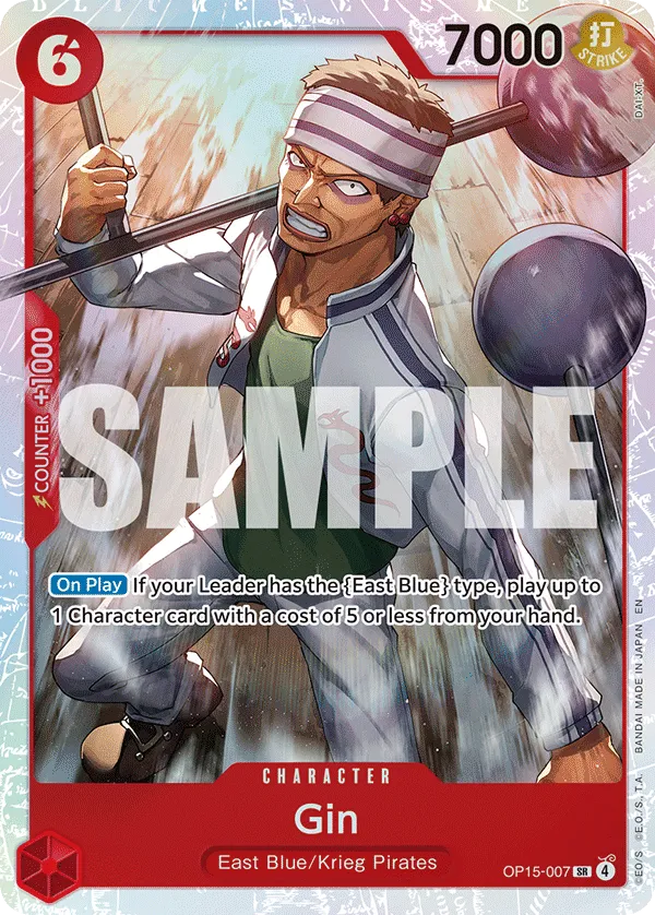 Carta Gin (OP15-007)