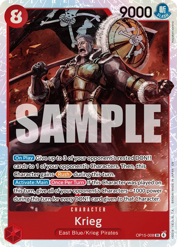 Carta Krieg (OP15-008)