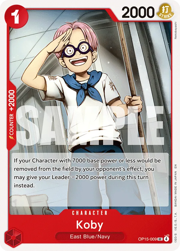 Carta Koby (OP15-009)