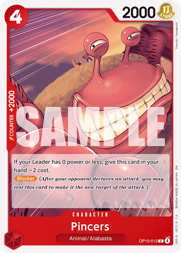 Carta Pincers (OP15-013)