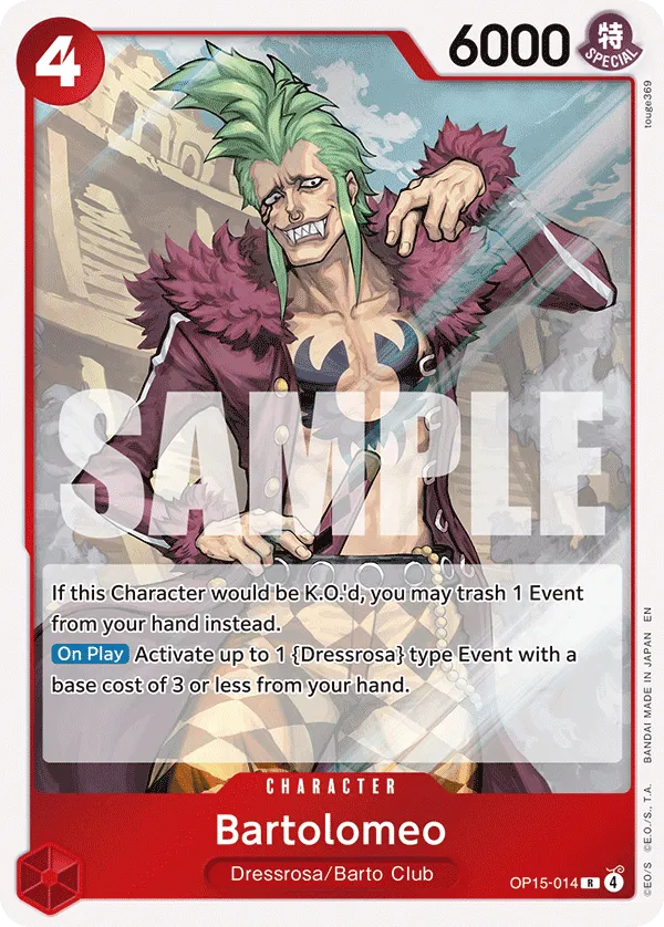Carta Bartolomeo (OP15-014)