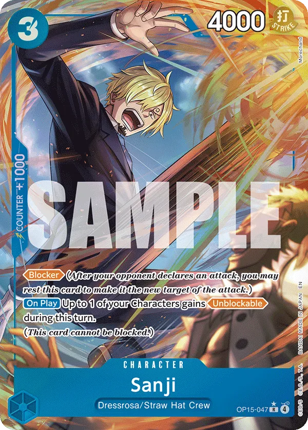 Carta Sanji (OP15-047)