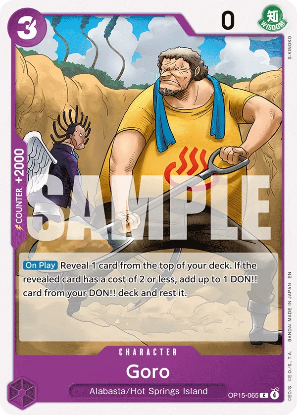 Carta Goro (OP15-065)
