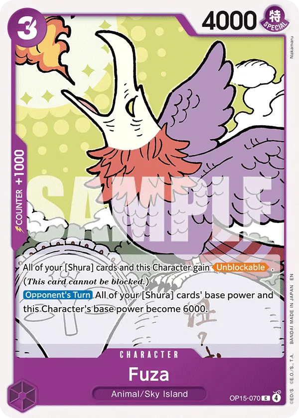 Carta Fuza (OP15-070)