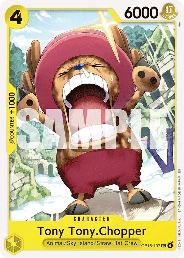 Carta Tony Tony.Chopper (OP15-107)