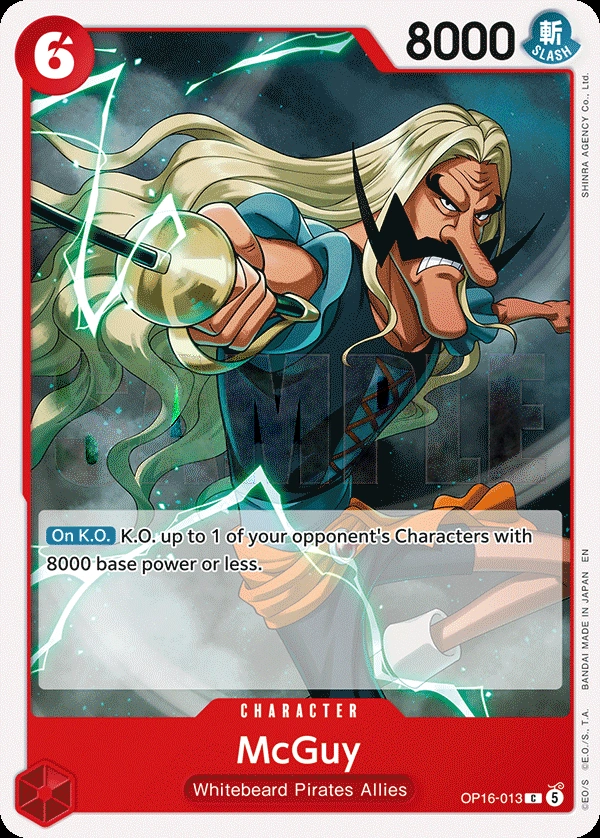 Carta McGuy (OP16-013)