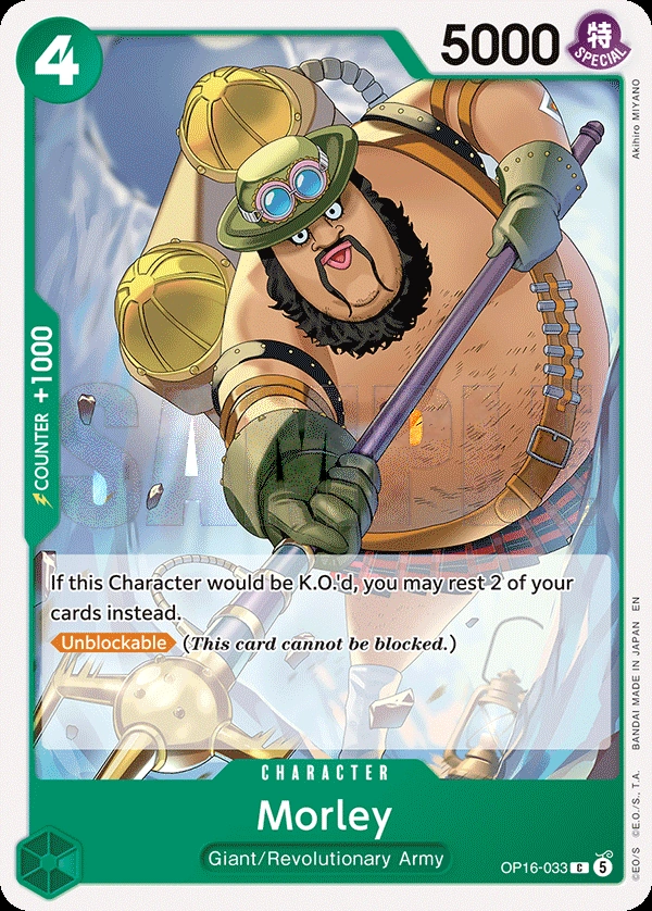 Carta Morley (OP16-033)