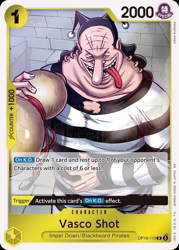 Carta Vasco Shot (OP16-110)