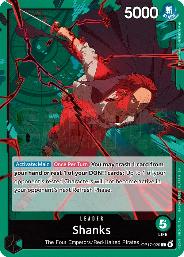 Carta Shanks (OP17-020)