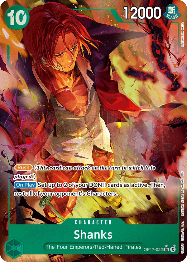 Carta Shanks (OP17-022)