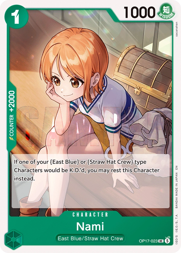 Carta Nami (OP17-023)