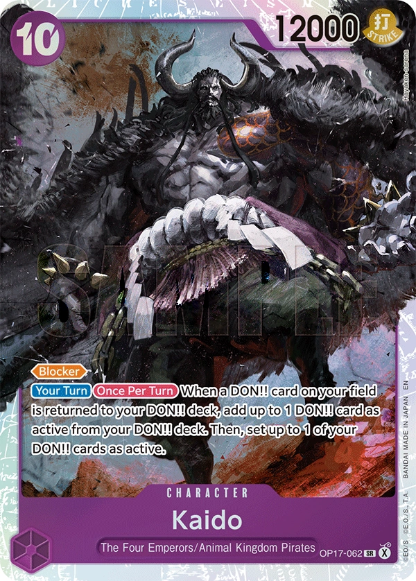 Carta Kaido (OP17-062)