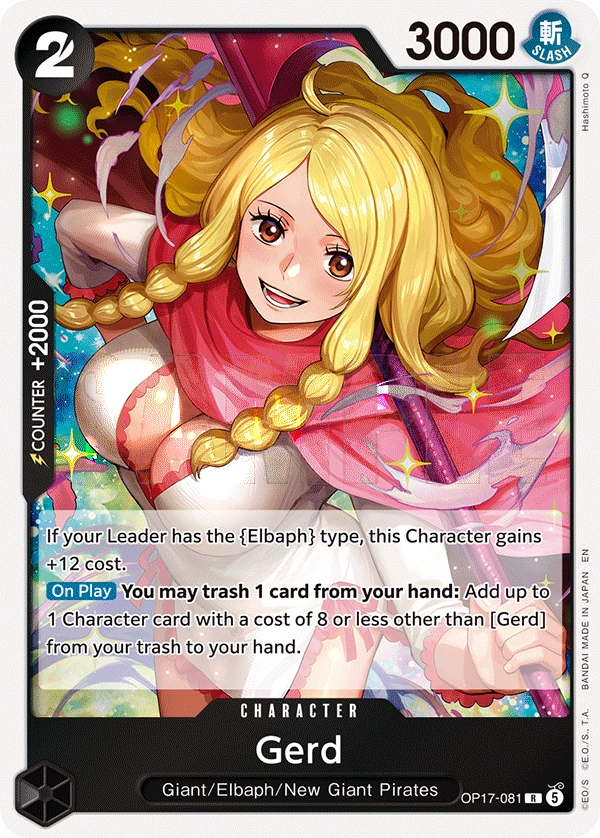 Carta Gerd (OP17-081)